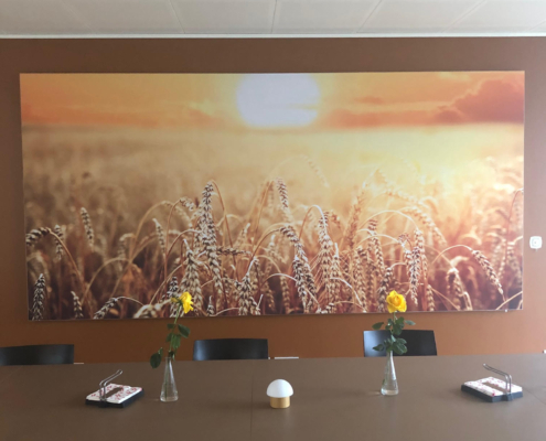 Akustikbilder i stora storlekar